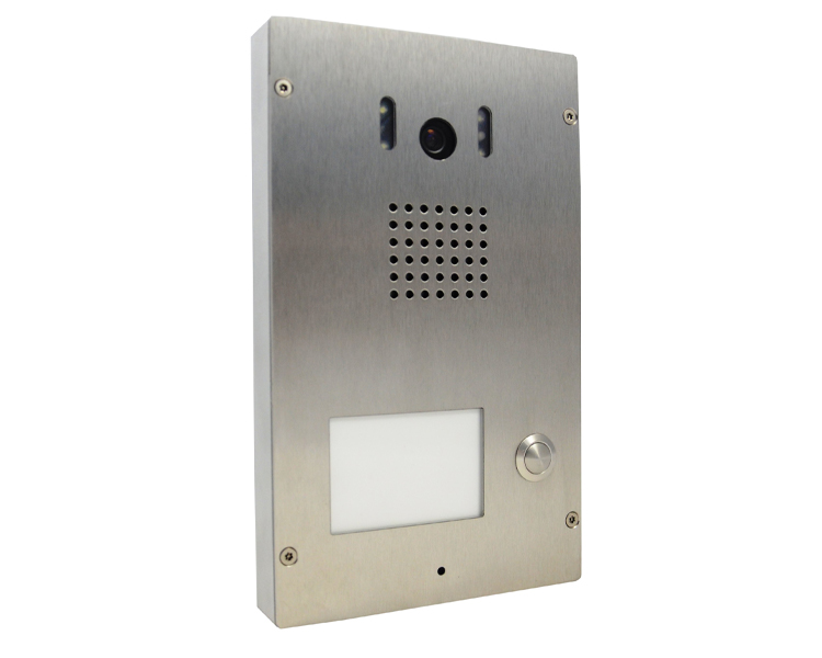 Alphatech IP BOLD 65 T1C Video Door Entry System with One Call Button, Colour Camera and Flush Mount (230521)