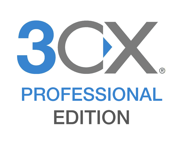 3CX Phone System Professional - 256SC inc 1 year Maintenance (3CXPSPROF256)