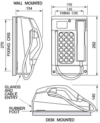 phone dimensions commander tronics gai sip button yellow voipon