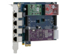 Digium AEX403E - 3 FXO PCI Express Card with Hardware Echo Cancellation (1AEX403EF)