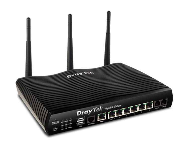 DrayTek VigorBX 2000 IP PBX & DSL Firewall