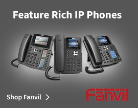 Fanvil V67 téléphone fixe Noir 20 lignes LCD Wifi