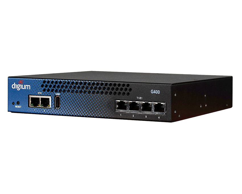 Digium G400 4 T1/E1/PRI port Gateway, Europe