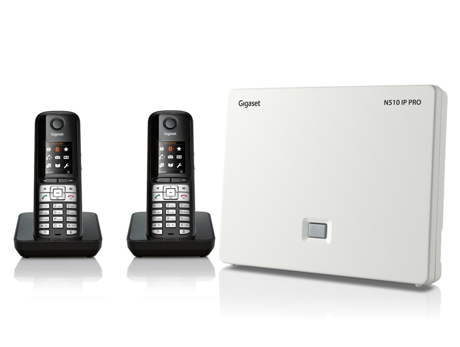 Gigaset N510 IP Base Station and Gigaset S510H Phone bundle - Two handsets