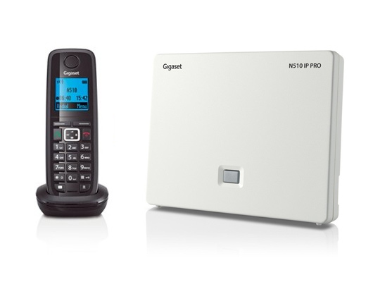 Gigaset N510IP DECT Base Station and A510H DECT Phone bundle - One handset