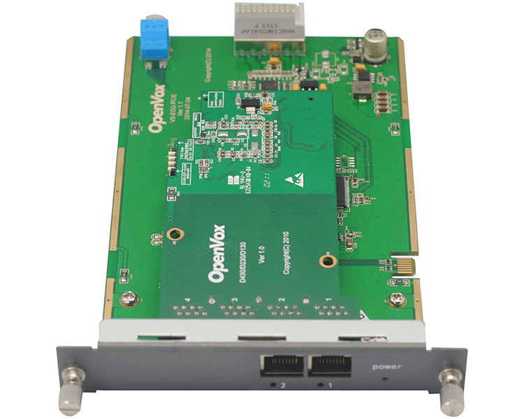 OpenVox VS-EIU-1002E 2 port PRI T1/E1 Adapter