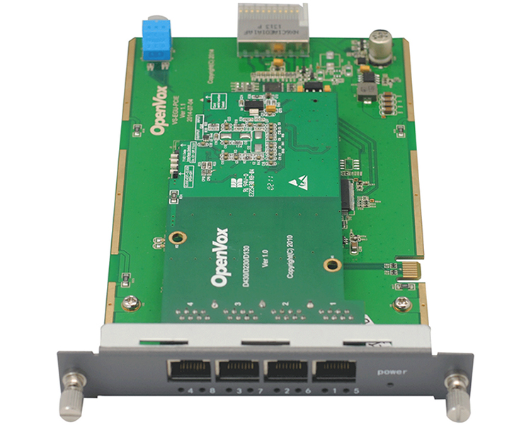 OpenVox VS-EIU-1004 4 port PRI T1/E1 Adapter